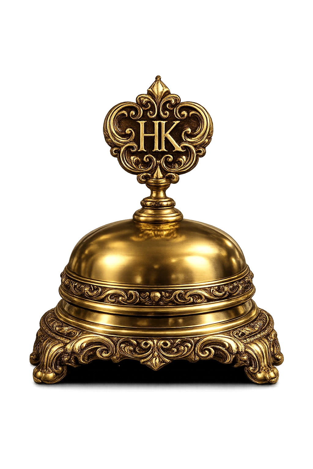 Gold concierge bell