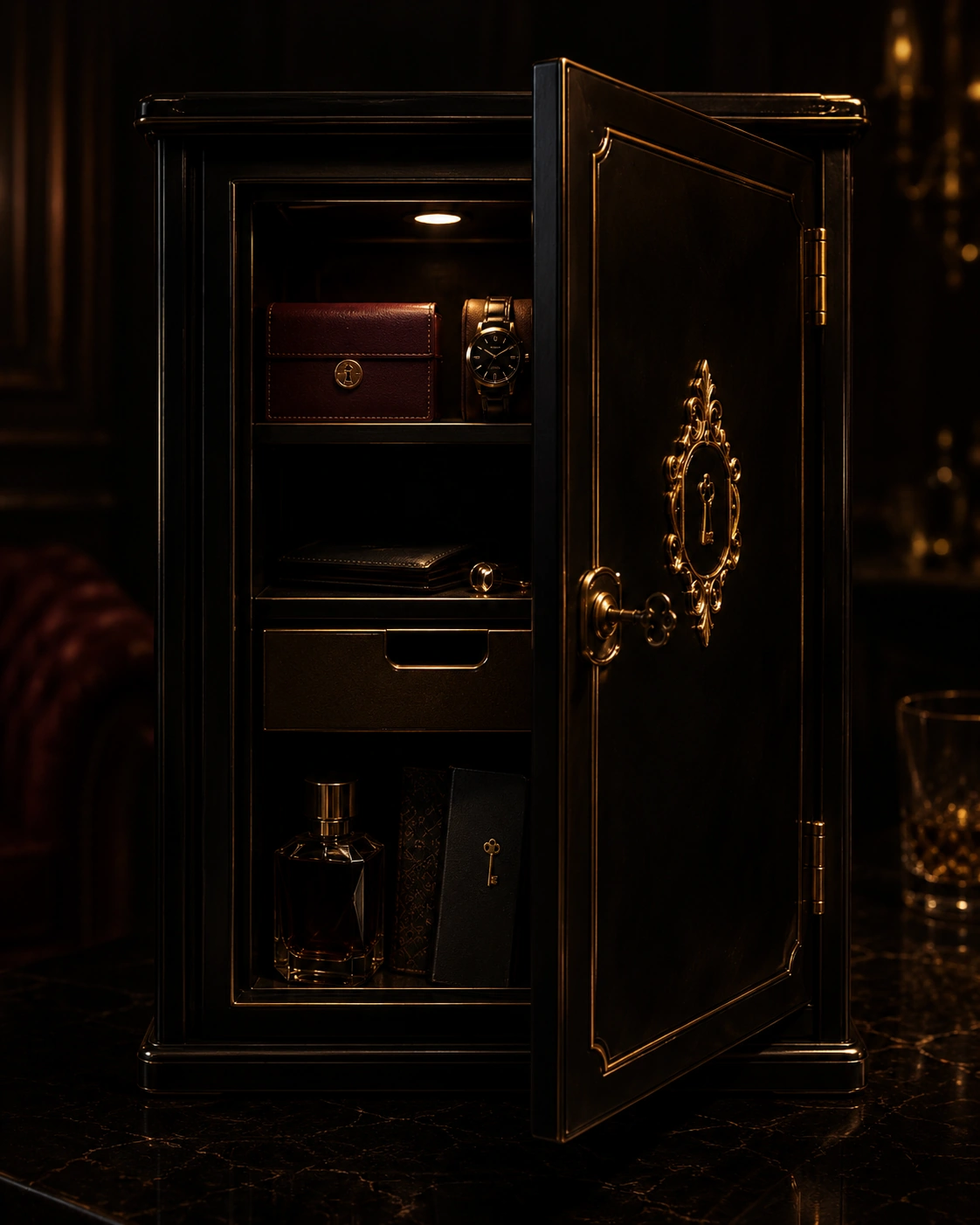 Private Hidden Key member locker