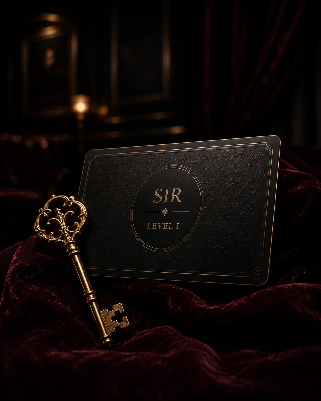 Sir Level I Hidden Key membership credential